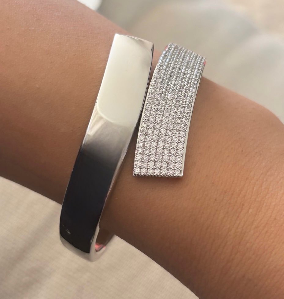 Bracelete aro cravejado