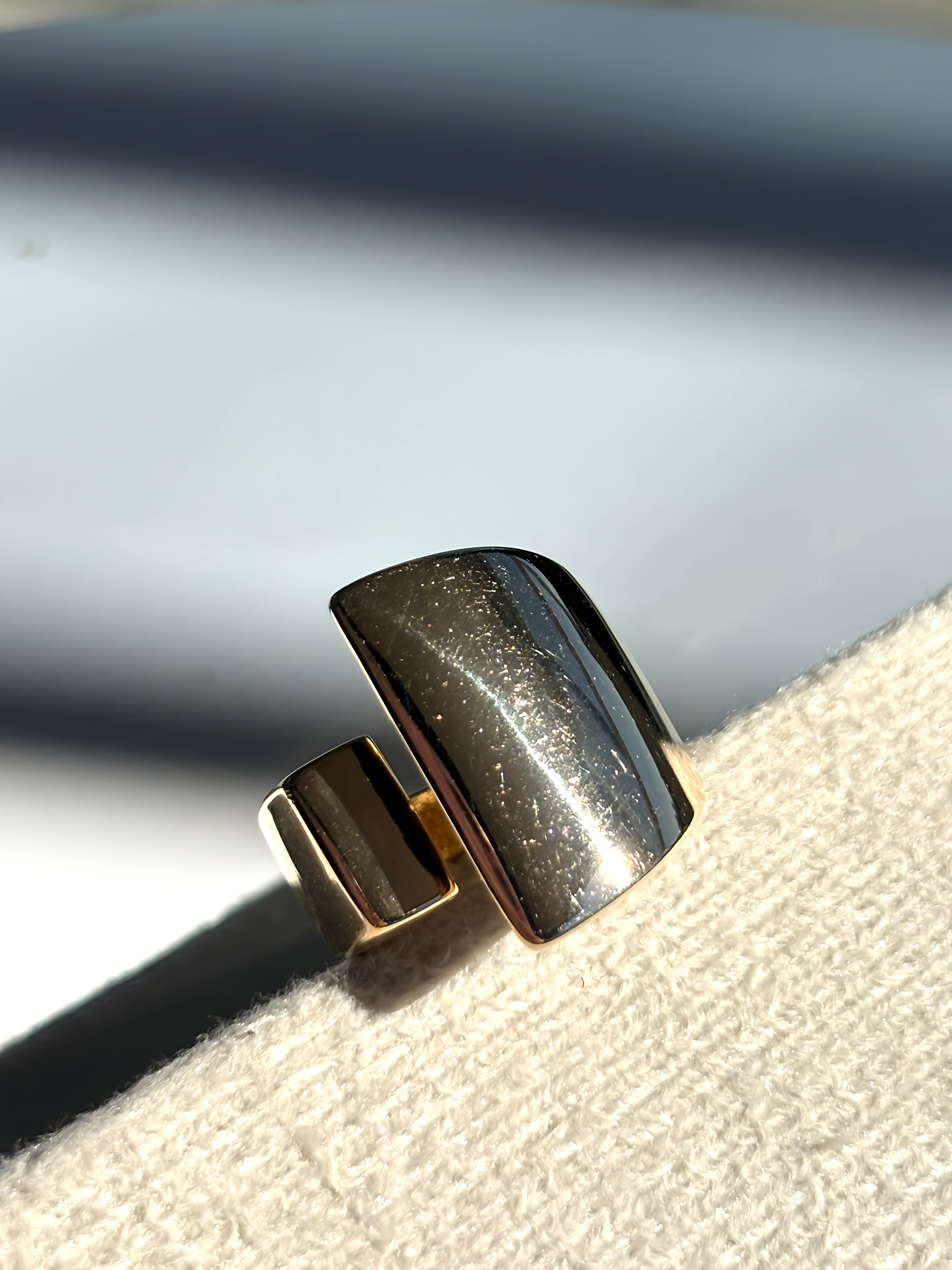 Anel Statement Pedras