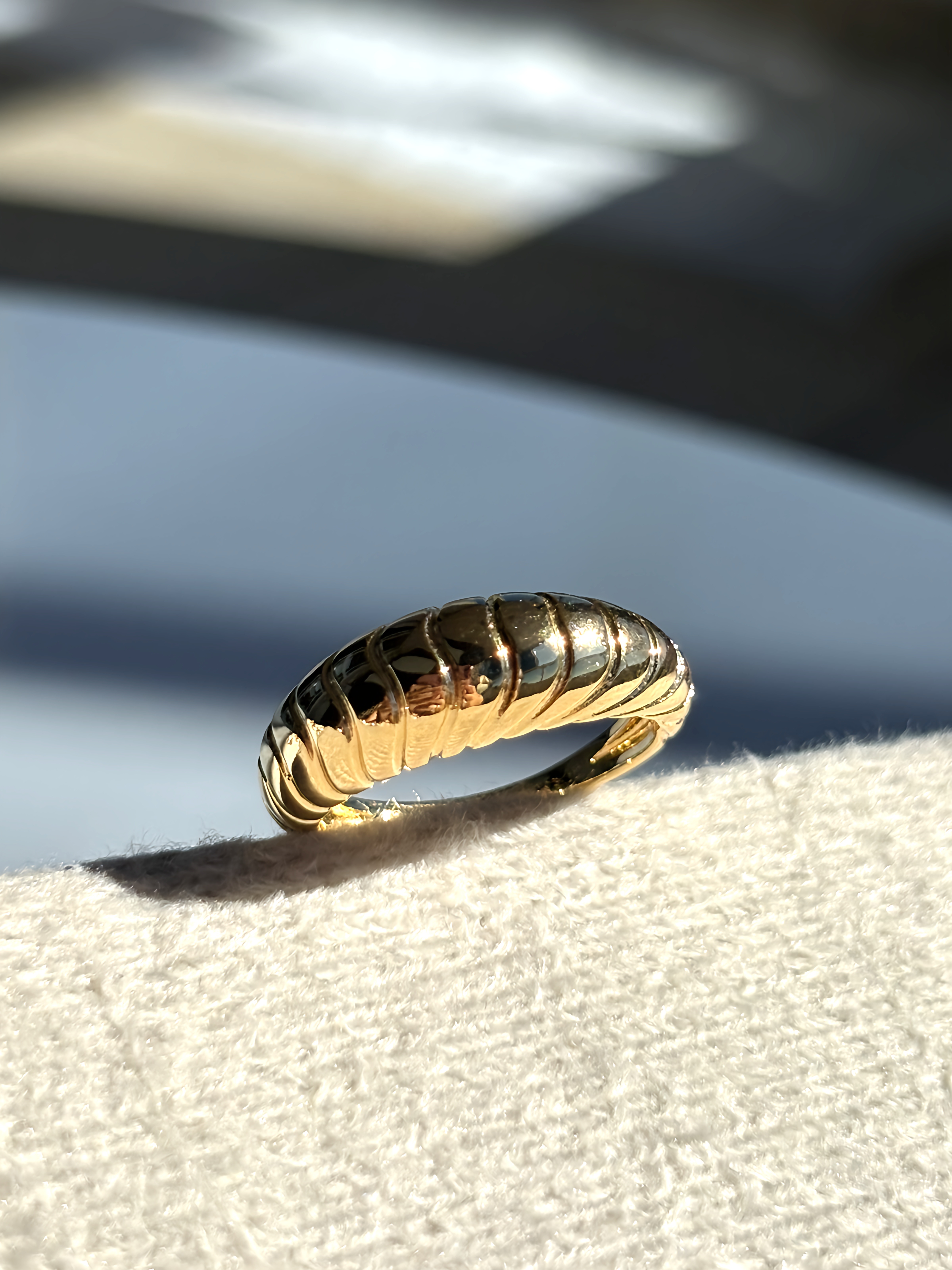 Anel Croissant Texturizado